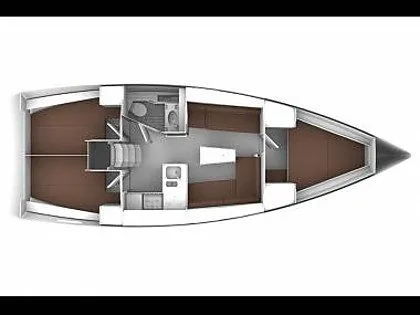 Croatia charter and sailing - Sailing boat - Beneteau Oceanis 423 (code:PLA 212) - Trogir